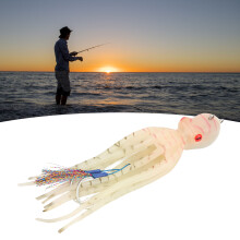 Artificial Octopus Lure 180g Noctilucence Swimbait for Sea Fishing
