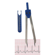 (As show, One size) EKG ECG Caliper Electrocardiogram Divider