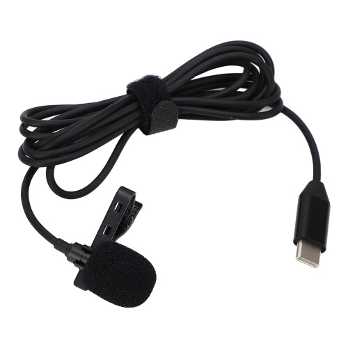 Lavalier-Mikrofon Action-Kamera-Mikrofon mit 2