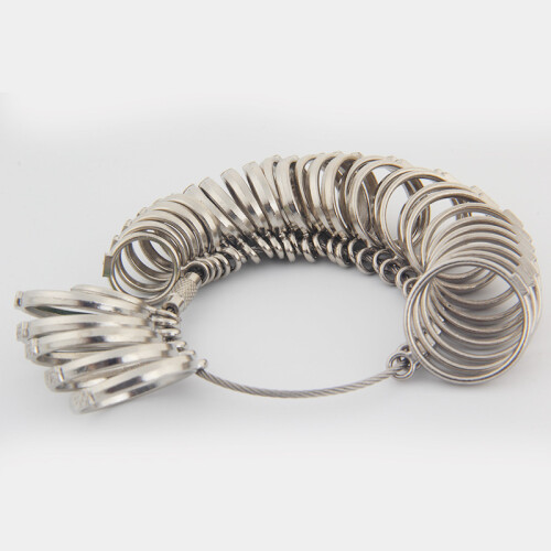 Ringmaß mit 33 Größen Edelstahl 2
