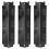Grillvärmeplattor, 3-pack - Svarta 1