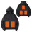 5-Zonen-Heizweste Black XL 3