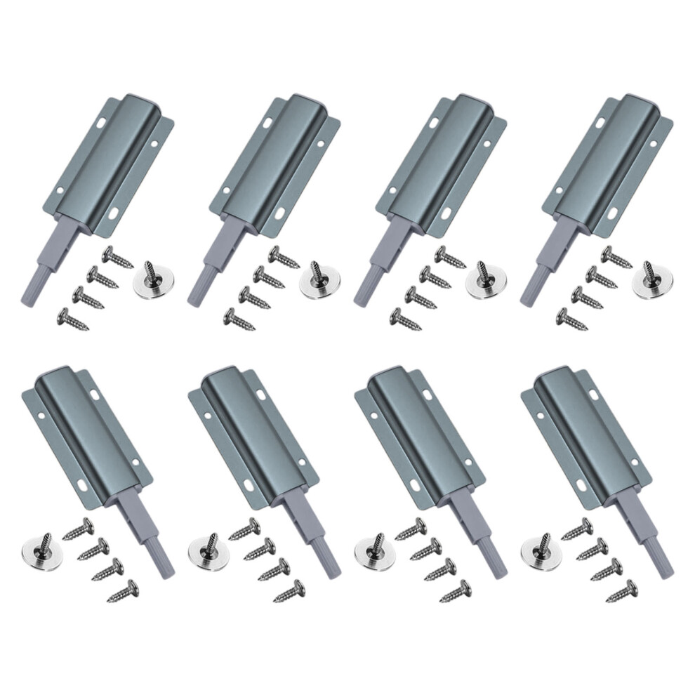 Pack Of 8 Concealed Mounting Push Latches For-Starry Sky Gray 7732000548482