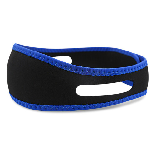 Anti-snoring chin strap Blue
