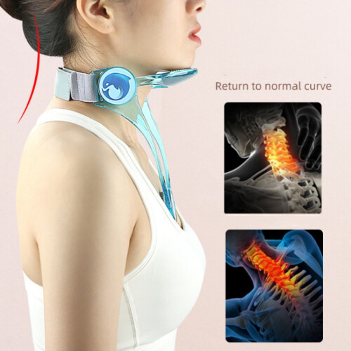 Adjustable Headrest - Posture Correction and Support Transparent 2