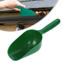 1 X Gutter Getter Scoop Cleaning Roof Tool Large Capacity Roof Gutter Shovel Garden Leaf Cleaning Spoon Eaves Shovel