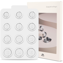 Professional Finger Measuring Tool For Health& Sleep Wearables- Smart Ring-Sizing Kit(Sizes 4-15) For Precise Fit
