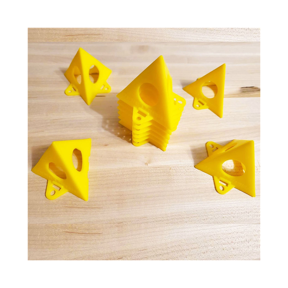 40Pcs Painter's Pyramid Stands,Cabinet Paint Stands For Canvas Cabinet Door Risers,Pouring Paint Canvas Support Stands 6935161548754