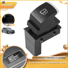 Auto-Chrom-Türöffner für Kraftstofftanktüren für VW Volkswagen Golf Jetta MK5 Rabbit Touran # 1KD959833 1KD 959 833 7L6959833