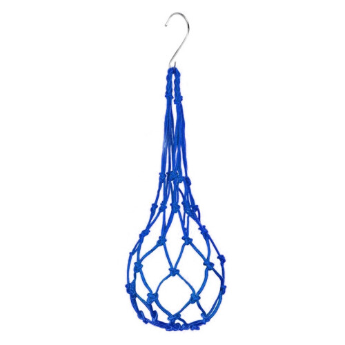 Practical Chicken Feeder Hanging Poultry Feed Net Bag-Blue 45g