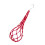Hanging Chicken Feeder Mesh Bag Feeding Bag For-Red 45g 1