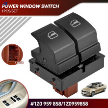 Elektronischer Hauptschalter für das Fenster auf der Antriebsseite für SKODA YETI FABIA MK2 OCTAVIA 2 ROOMSTER 1Z0 959 858 1Z09598858