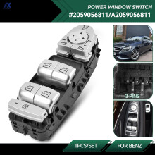 2229056800 elektrischer Hauptfensterschalter passt für Benz C-Klasse W205 S205 C180 C200 C220 C250 C300 C450 E-Klasse W213 W222