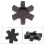 Reliable Performance L-095 Jaw Coupling Insert Flexible Coupling Insert Torsional Rigidity Vibration-damping Enhanced Stability 6
