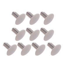 63399-26050 50 Stück/Set Dachdachverkleidung Verkleidung Sicherungsverkleidung Halterclip Passform für Toyota Hiace Beige Kunststoff