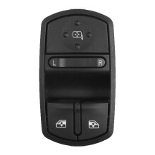 13258521 AA 315625731 6240509 Fensterheberspiegel-Schalter auf der Fahrerseite passend für Opel Vauxhall Corsa D 2008-2014 Schwarzer Kunststoff