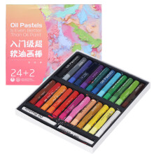 Ölpastell-Set, waschbar, weich, schwere Farbe,