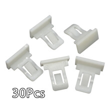 76853-10010 30PC/Set Clip-On vordere hintere Stoßstangenhalter-Clips passen für Toyota Corolla Matrix 2008 2007 2006 2005 2004 2003