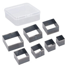 Leather Cutting Die Set Square Shape Multi Size Professional Quality High Carbon Steel Creative And Easy To Use For Handcraft