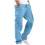 Pantaloni cargo da uomo con tasche multiple, blu, taglia 2XL 1
