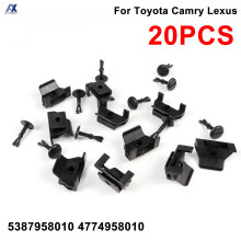 20 PCS Frontkotflügel Liner Bumper Deckel Stiftclips für Toyota 4Runner Highlander Sienna Solara Lexus GS IS LS 2000 - 47749-58010