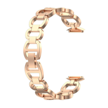 Cinturino per orologio Fitbit Luxe/Special Edition in acciaio inossidabileOro rosaOro rosa