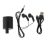 Wiretap Eavesdropping Device Fold Ear Amplifier Surveillance Kit Black 4
