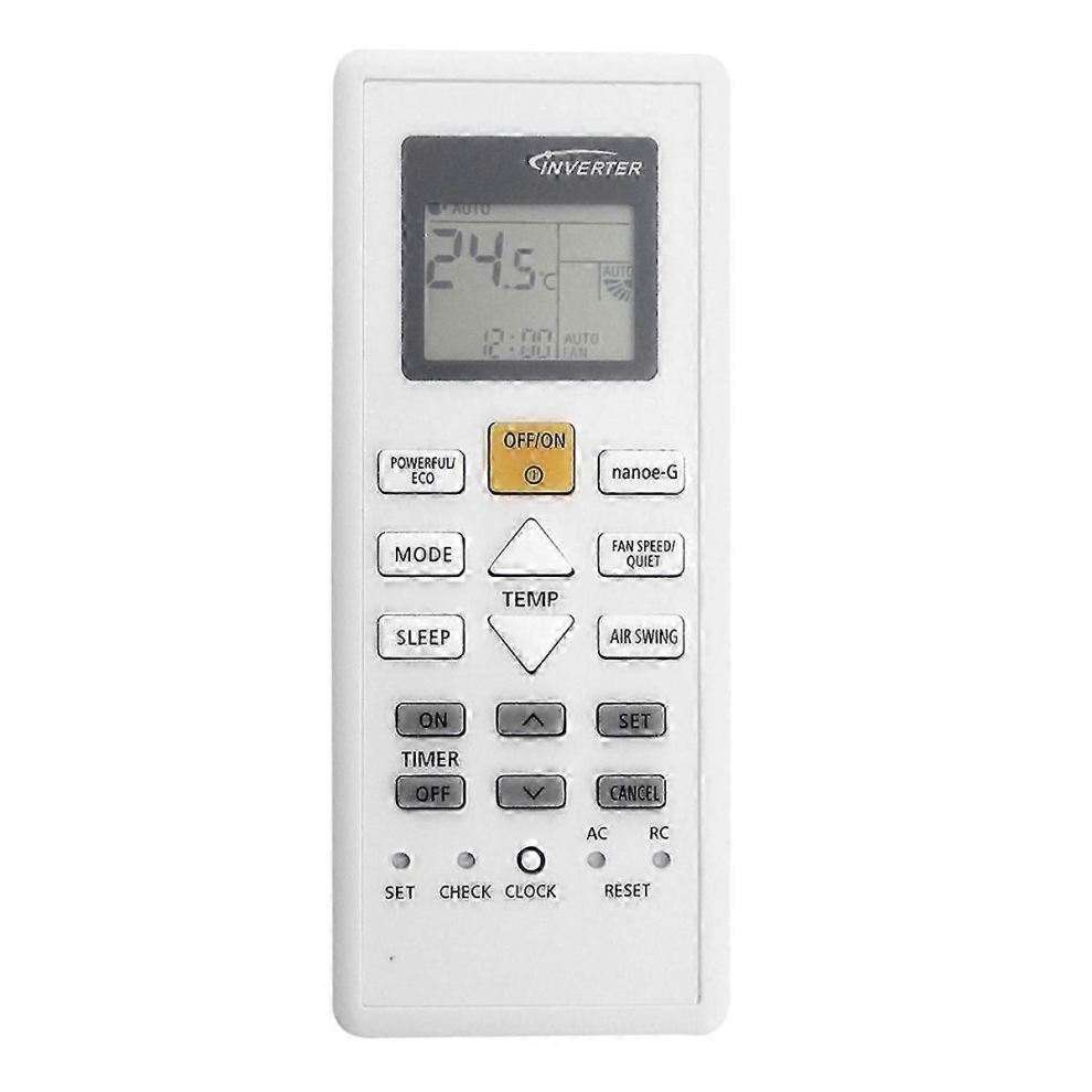 Panasonic A75C18090 AC Remote Control Replacement
