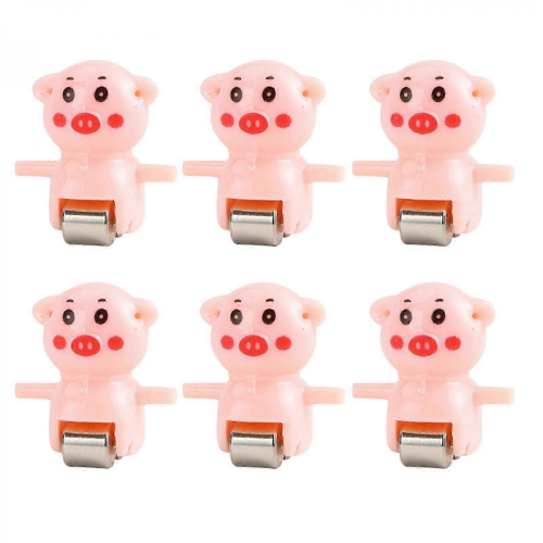Toboggan de rechange durable pour jeu de course électrique - Long6pcs cochon 2