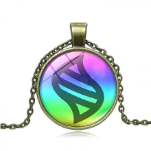 Braccialetto a scatto MINISO Pokemon con cabochon in vetro da 18 mm, regolabile, regalo di gioielli anime per ragazzi e ragazze, bronzo