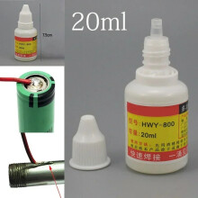 10/20ml Metal Solder Stainless Steel Flux Soldering Paste Liquid Welding Solder High Strength Environmentally Friendly Solder