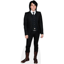 Gerard Way Black Outfit Cardboard Cutout Standee (Life-Size or Mini)Life Size Cutout