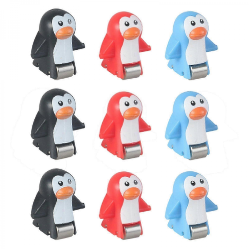 Toboggan de rechange durable pour circuit de course électrique - Long9pcs pingouin