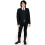 Gerard Way Pappaufsteller in schwarzem Outfit (Lebensgröße oder Mini) 1