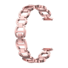 Cinturino per orologio Fitbit Luxe/Special Edition in acciaio inossidabile, multicolore, rosa