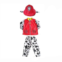 Set di costumi da cosplay per bambini e bambine PAW Patrol, regalo per festa di compleanno di Halloween, rosso, taglia XS 95-105 cm