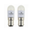 2-Pack BA15d LED Bulbs for Kenmore Sewing Machine, 15W A+ Energy Efficient 1