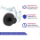 Luxehold, Luxegrip & Superhold No-Drill Hakenset, Schwarz 3