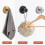 Luxehold, Luxegrip & Superhold No-Drill Hakenset, Schwarz 2