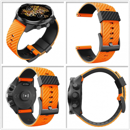 Suunto 7/9 Baro D5 Adjustable Sweatproof Washable StrapBlackA 2