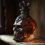 Halloween Skeleton Whisky Decanter Set with Stoppers, Gothic Barware6 5