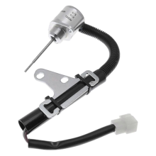 12V Fuel Shut Off Solenoid 1G820-60022 SA-5156-12 1503ES-12A5SUC9SLC24 for Engine TractorBlack