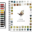 Watercolor Workbook for Beginners with 12-Color Paint SetBirds 1