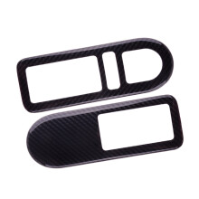 2Pcs Innentürgriff-Abdeckung Trimmrahmenaufkleber passt zum VW Käfer 2010 2009 2008 2007 2006 2005 2004 2003