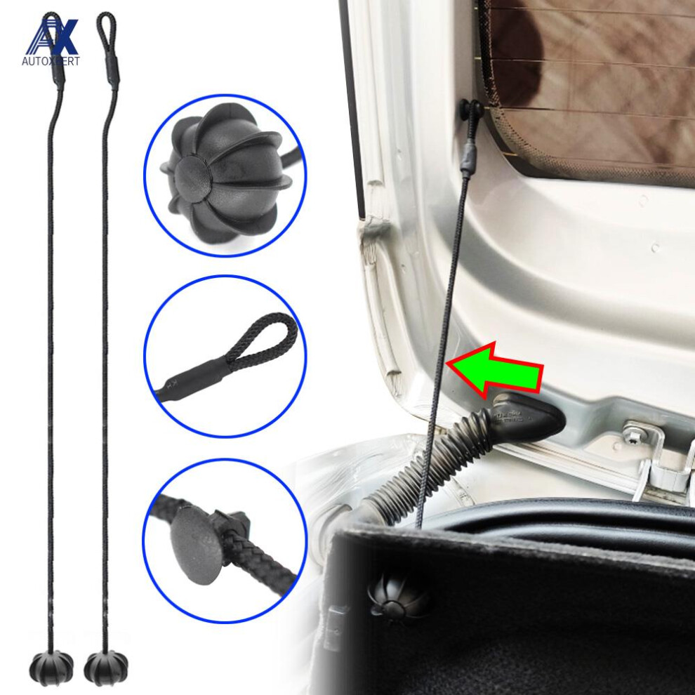2Pc For Skoda Octavia A5 A7 1Z 5E Superb 3T 3V Fabia Rapid Yeti Scala Roomster Citigo Parcel Shelf Strap String Rope Clip Holder 6935161456660