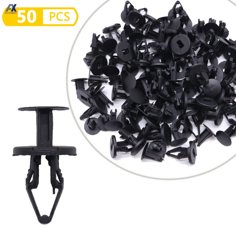 50Pcs Bumper Mandrel Mudguard Trim Panel Fastener Clips For Ford Focus Kuga Ecosport Fiesta Escape Explorer Mondeo Galaxy Fusion 6935161456486