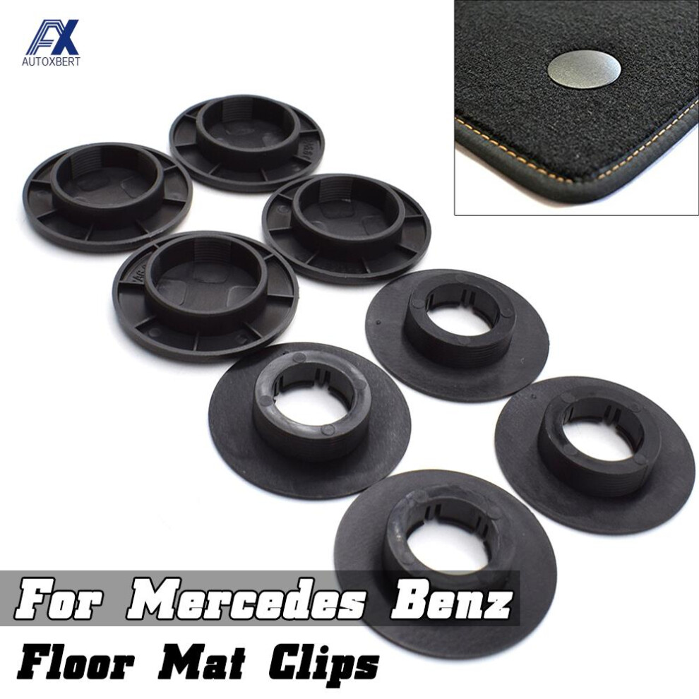 4Pcs Car Floor Mat Clips Fixing Clamps Carpet Retainer Grips Holders Fastener For Mercedes Benz Amg W205 W245 X164 W140 X156 6935161456134