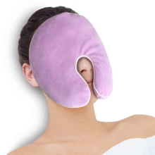 Heated Sinus Mask Microcrystalline Purple for Sinus Pressure, Migraine & Headache Relief