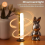 Voice Control Night Light with 4-Level Brightness, Rechargeable Bedside Lamp 3