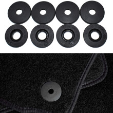 4Sets Auto-Fußmattenclips Befestigungsschnallen Halter für GM Opel Chevrolet Vauxhall Holden rutschfeste Teppichbefestigungsklammern